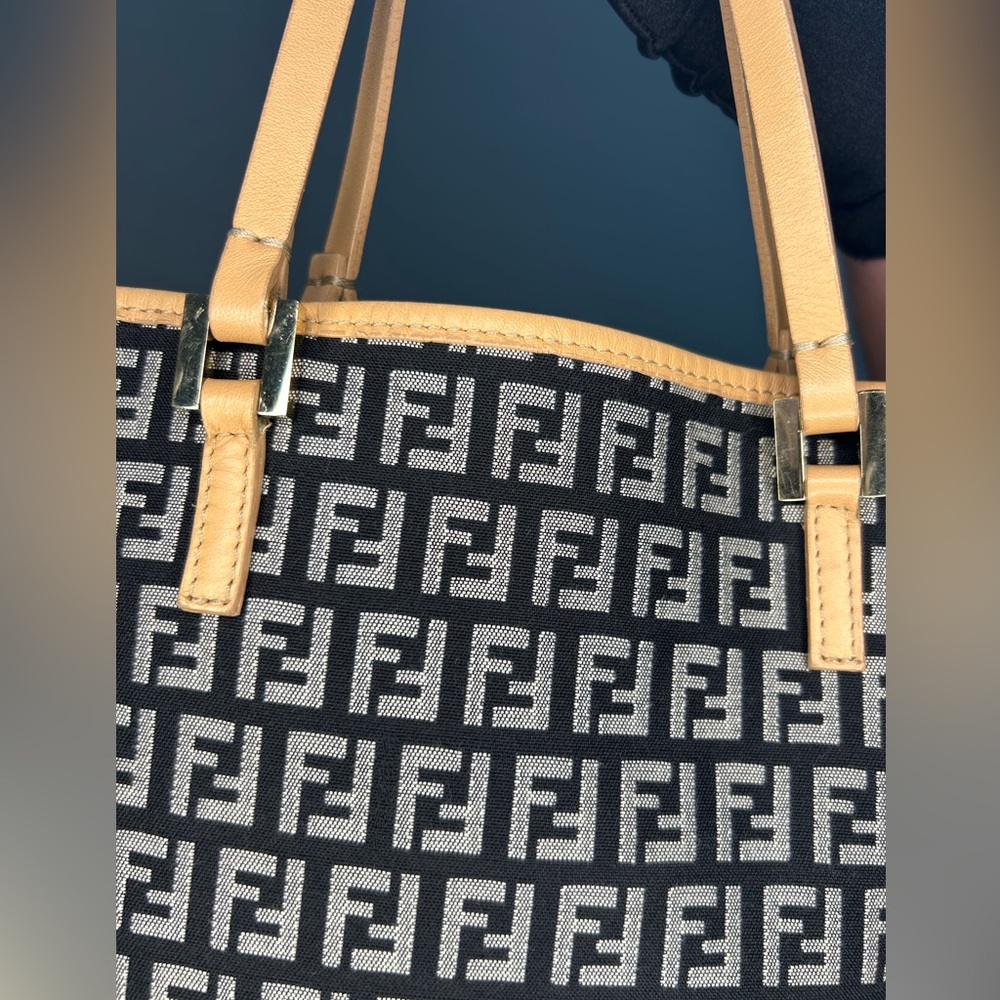 Fendi Zucchino Bucket Tote - Picture 2 of 11